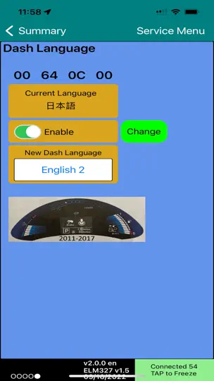 Скриншот LeafSpy Pro на iPhone 10