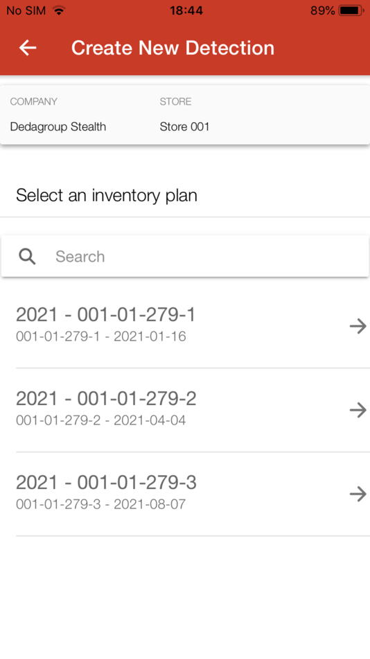 #3. S-Inventory (iOS) Με: Dedagroup Stealth