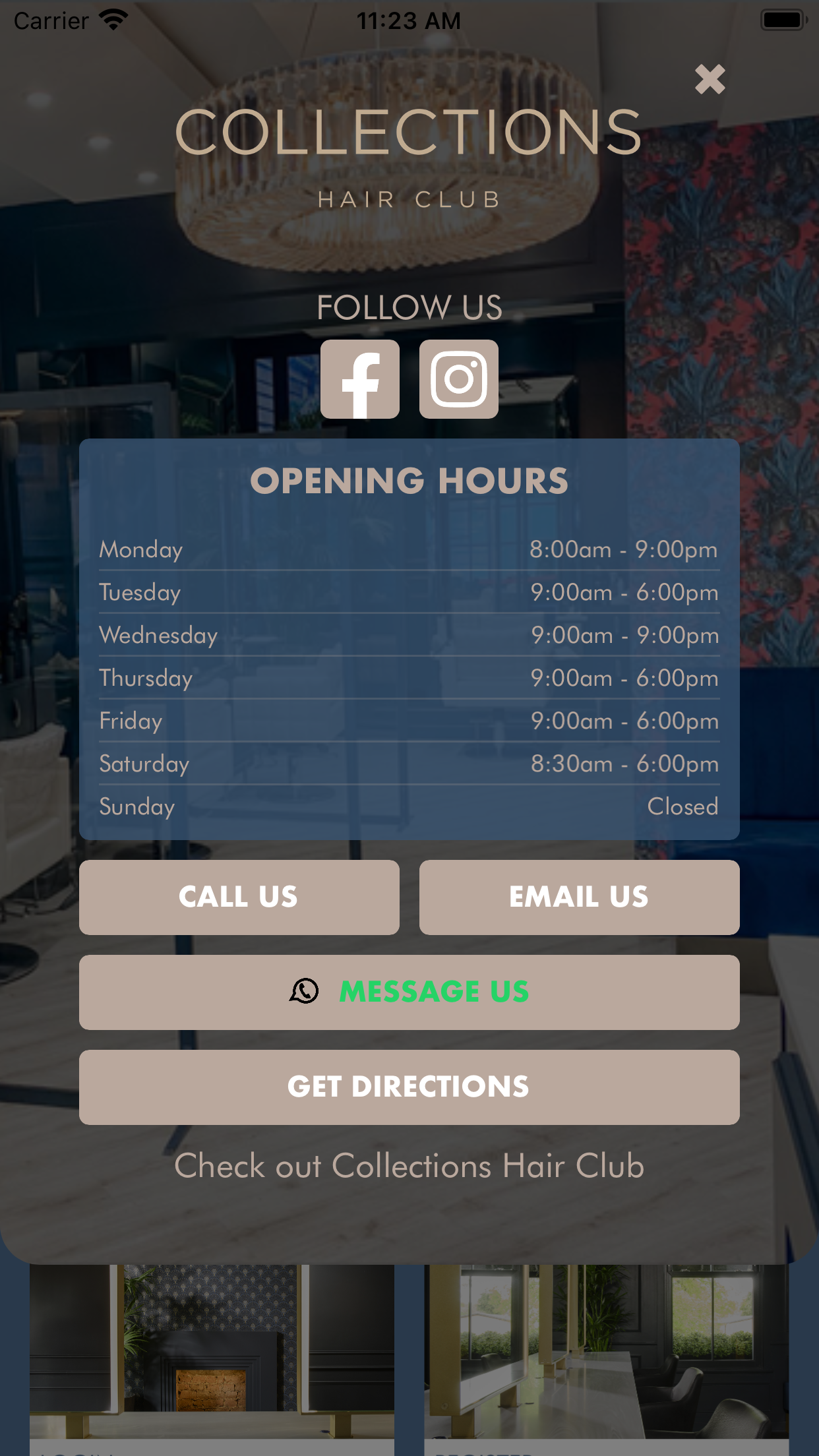Collections Hair Club