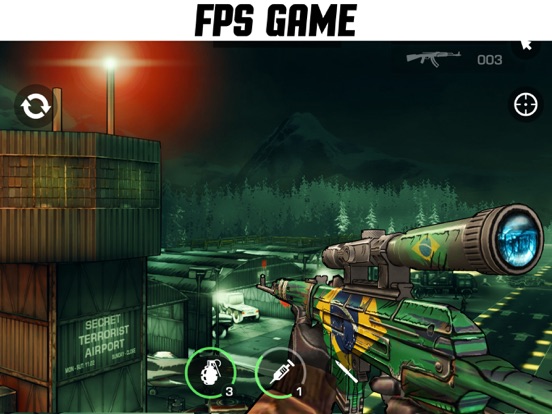 Gun 2 Shooting Game : FPS iPad app afbeelding 3
