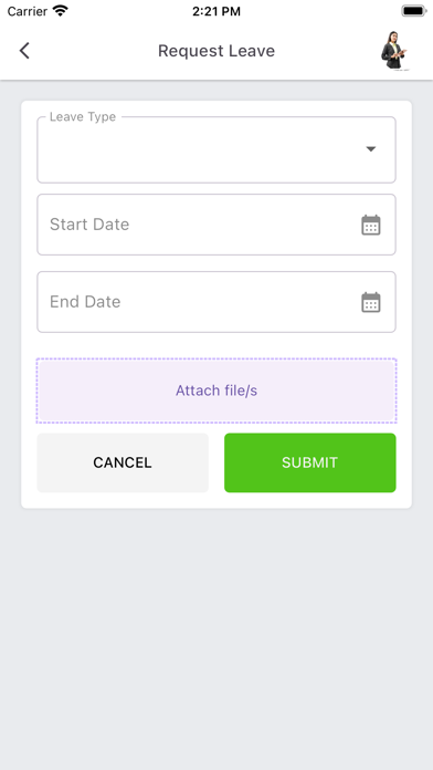 HRIS MSC Mobile Screenshot