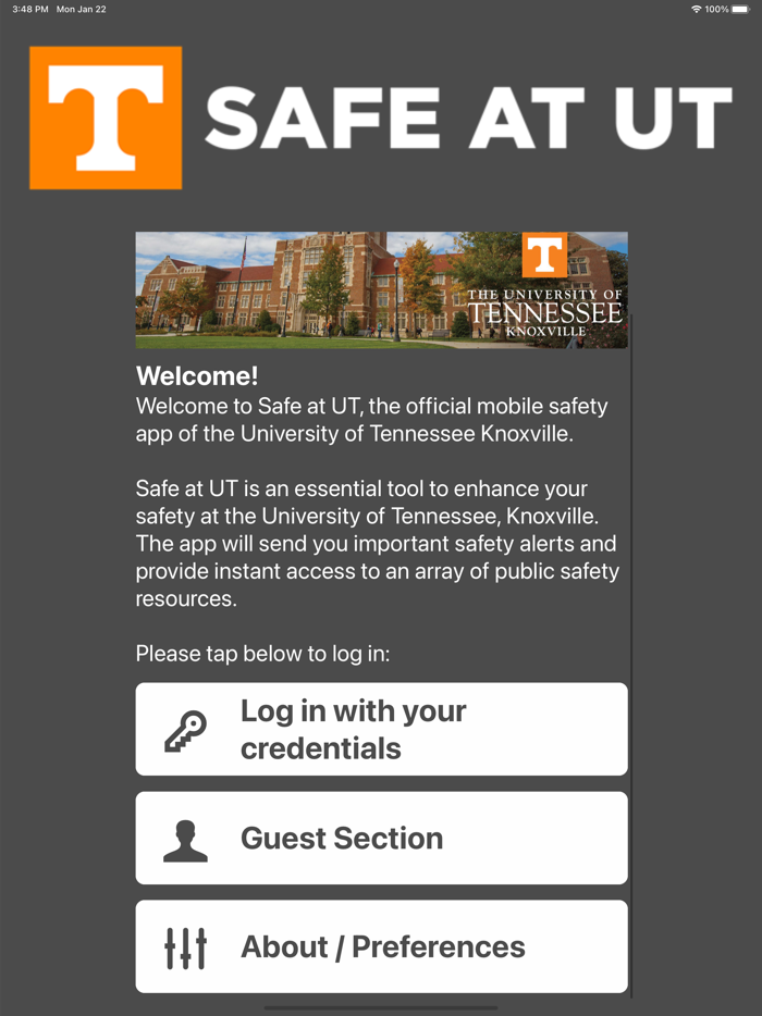 Safe at UT