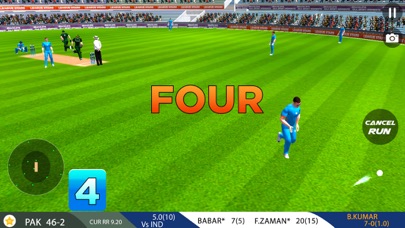 Cricket World Cup T20 ODI Game Screenshot