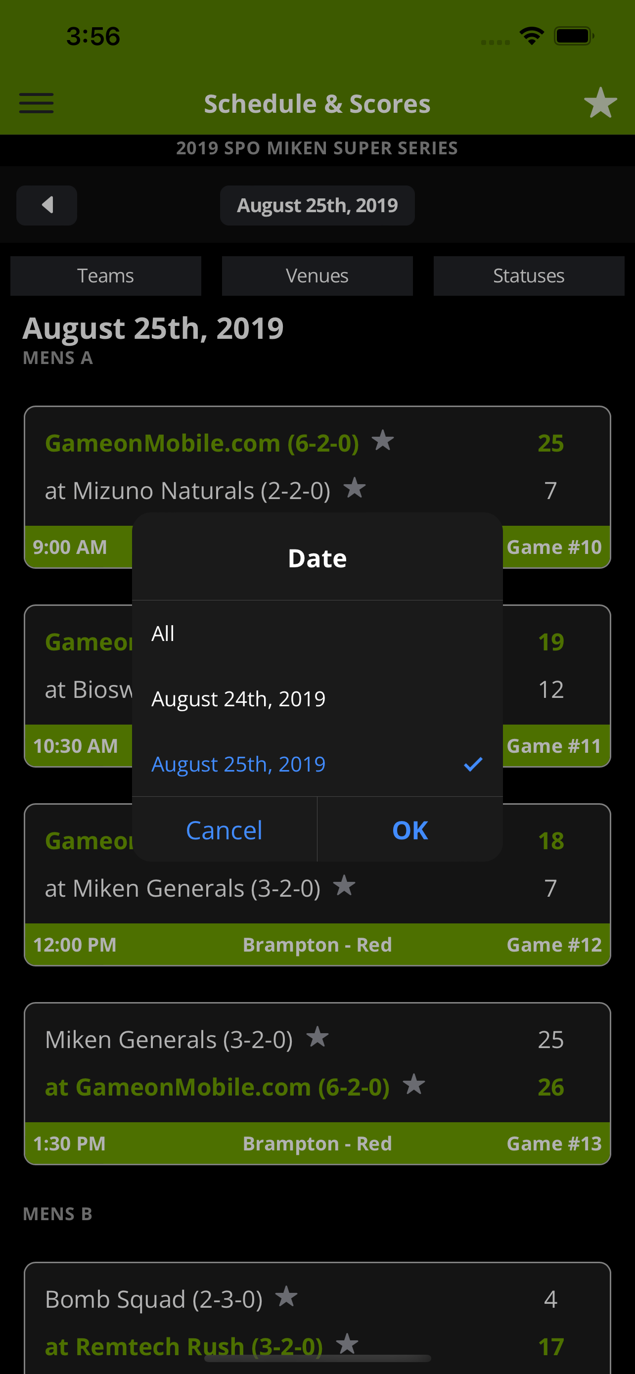 Game on Mobile