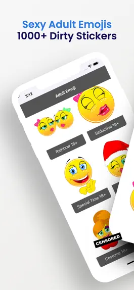 Game screenshot Adult Emoji Dirty Sexy Sticker mod apk