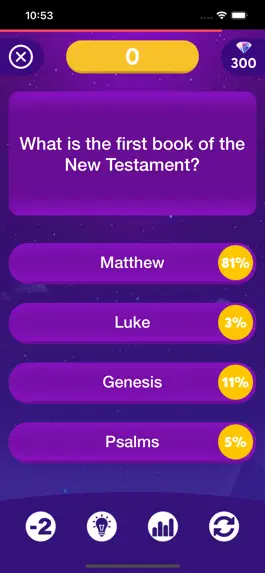 Game screenshot Bible Quiz Game! apk