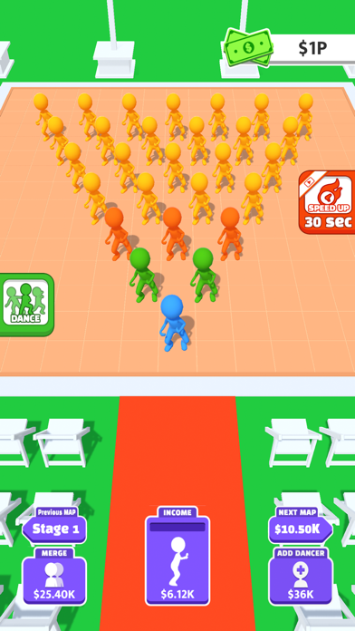 Dance Mob - Clicker Game Screenshot