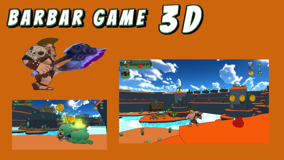 Barbars Game 3D - 1.0 - (iOS)