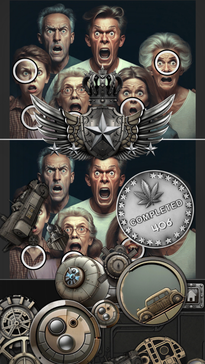 AI Art Find Difference Offline