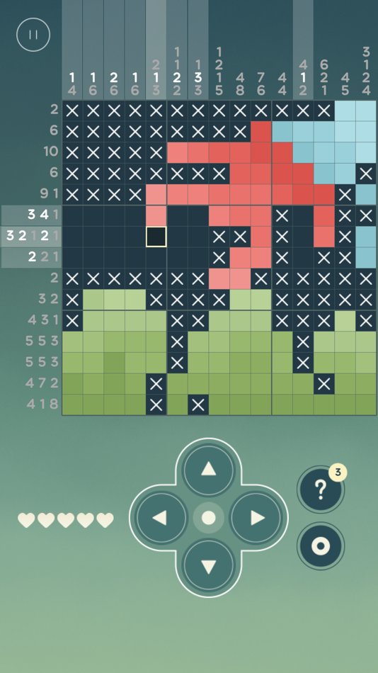 #4. Sky Castle2 - (nonogram) (iOS) 由: KWANG YEOUL YOO