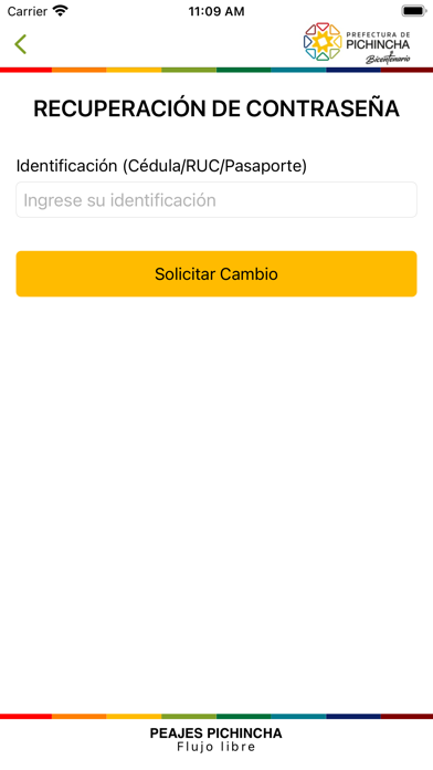 Peajes Pichincha Screenshot
