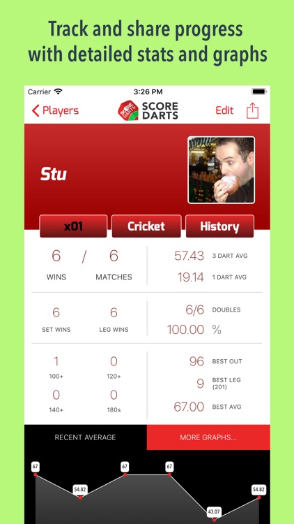 Dart Scoreboard: Score Darts screenshot-4