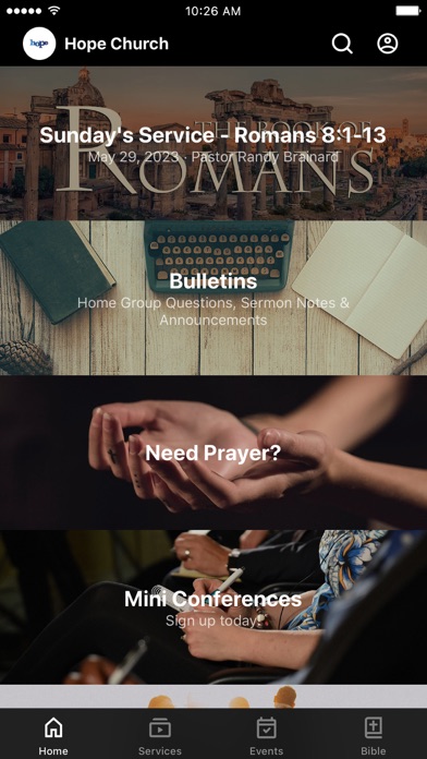 Hope Community Church Tucson Screenshot