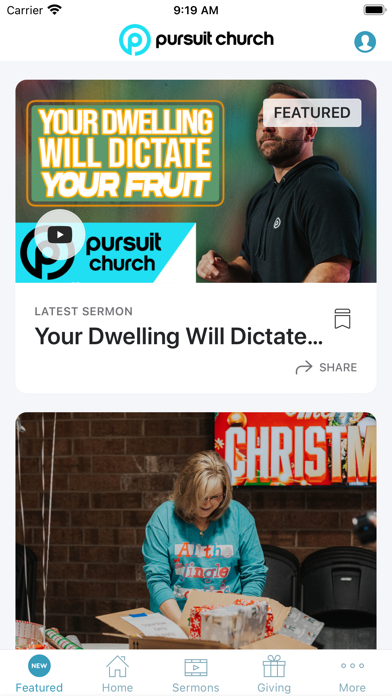 Pursuit Church Denver Screenshot