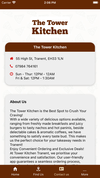 The Tower Kitchen - Tranent Screenshot