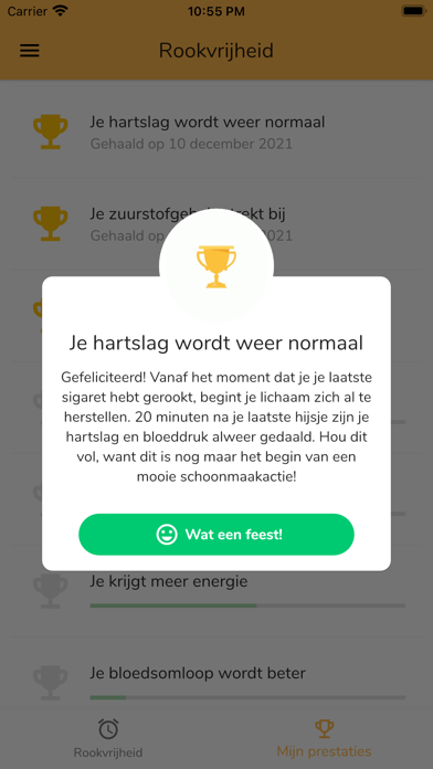 Rookvrijheid Screenshot