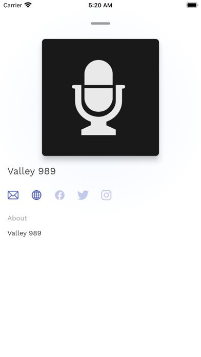 Valley 98.9 Screenshot