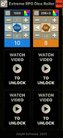 Game screenshot Extreme RPG Dice Roller apk