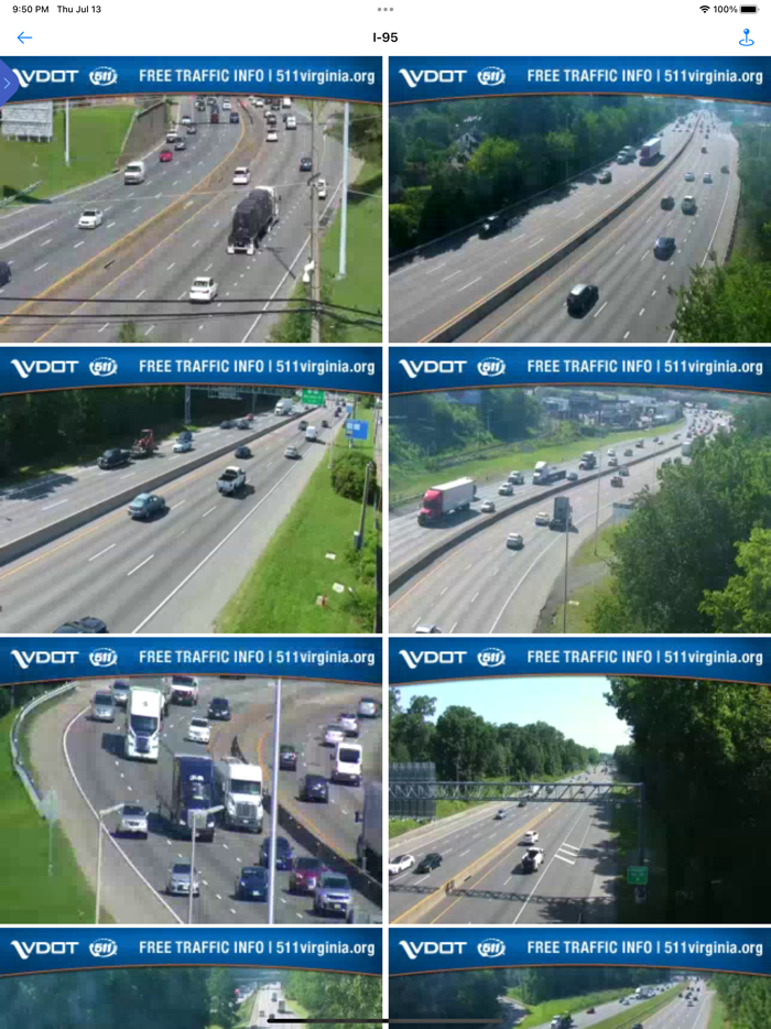 Live Traffic - Virginia