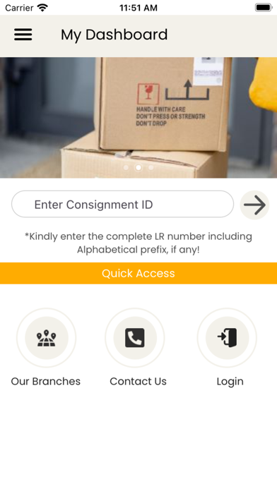 SRD Logistics (P) Ltd Screenshot