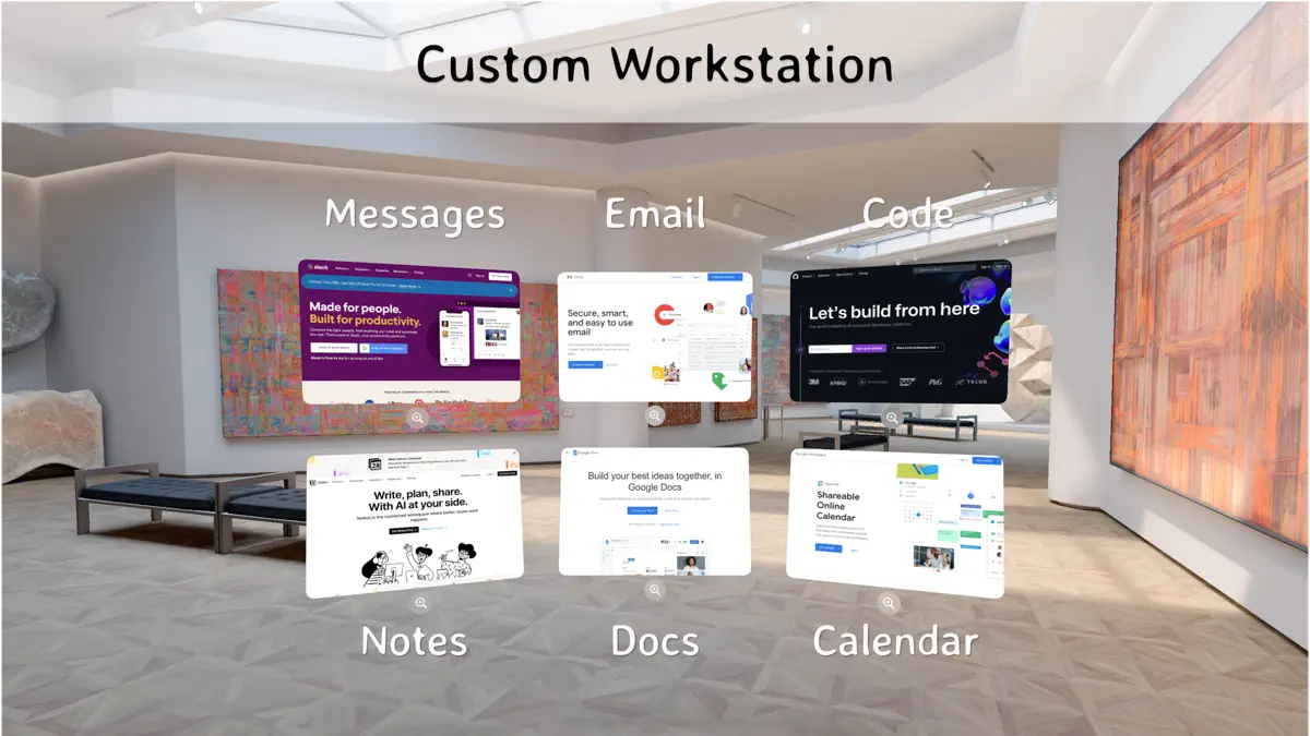 Mission Hub - Spatial Browsers screenshot 1