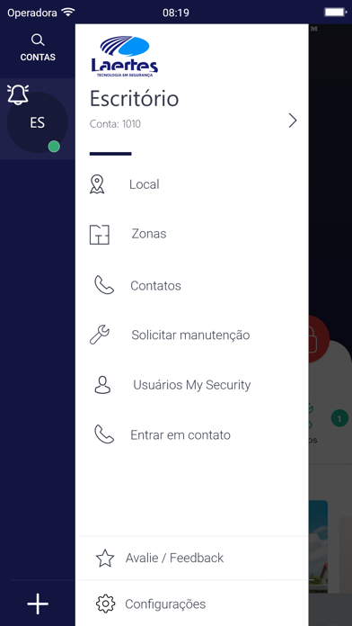 Laertes Security Screenshot
