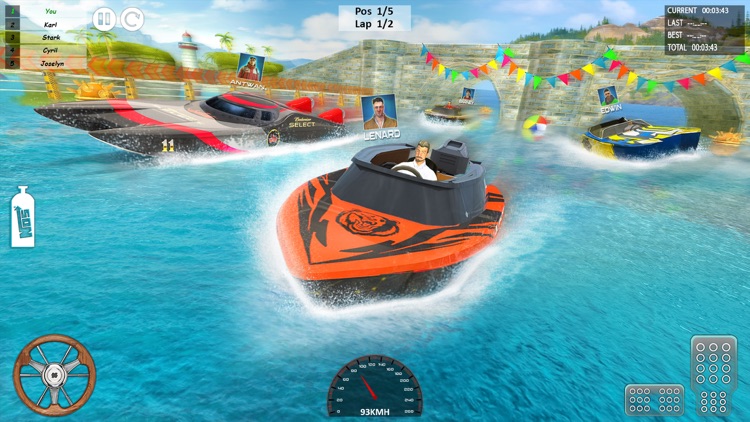 Boat Racing Game:Driving games