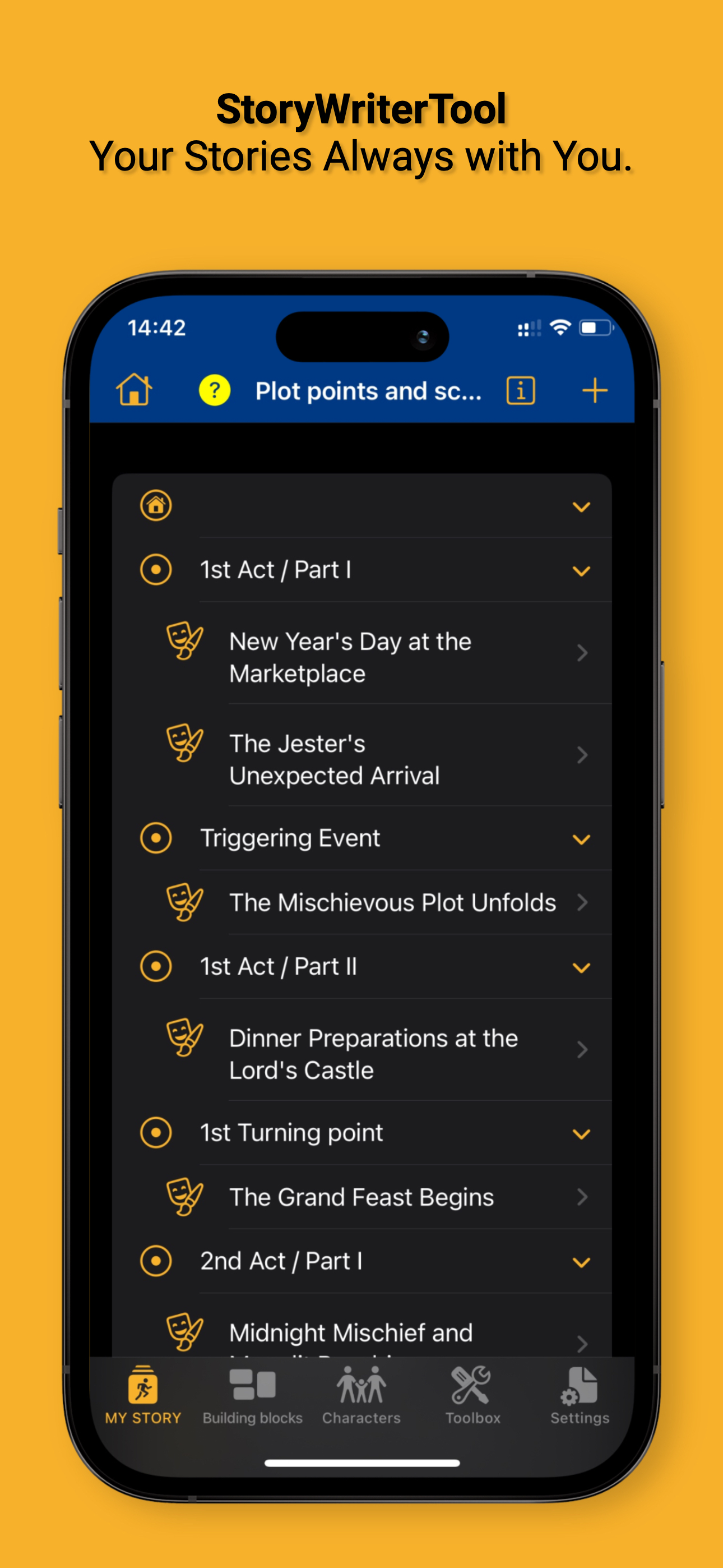 StoryWriterTool: Plot & Novel