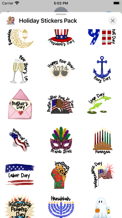 Holiday Stickers Pack by SDD Screenshot