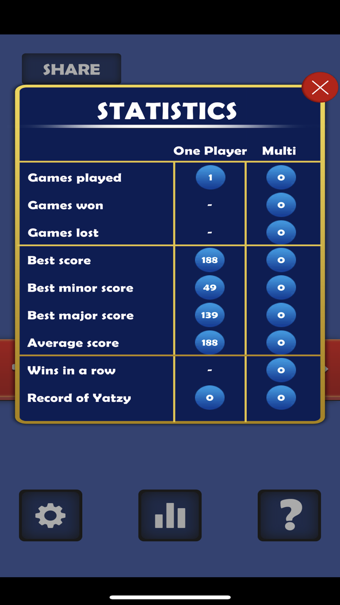 Yatzy - Classic Dice Game