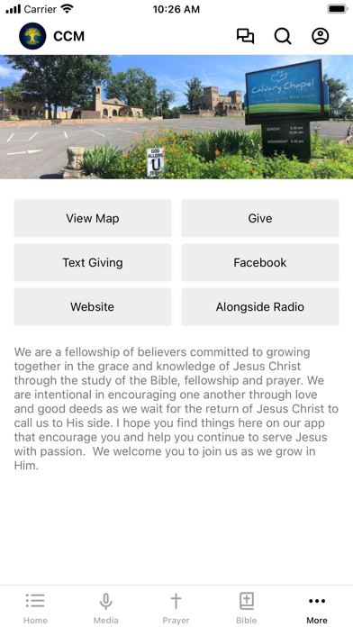 Screenshot 4 of Calvary Chapel Morgantown WV App