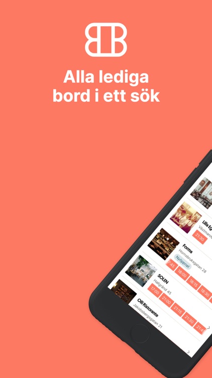 BokaBord - Restaurants