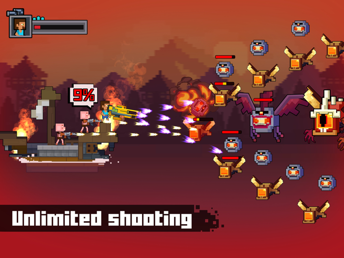 Block Craft Monster Shooter