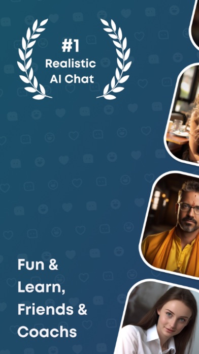 Chatie: AI Friend, Fun & Coach Screenshot