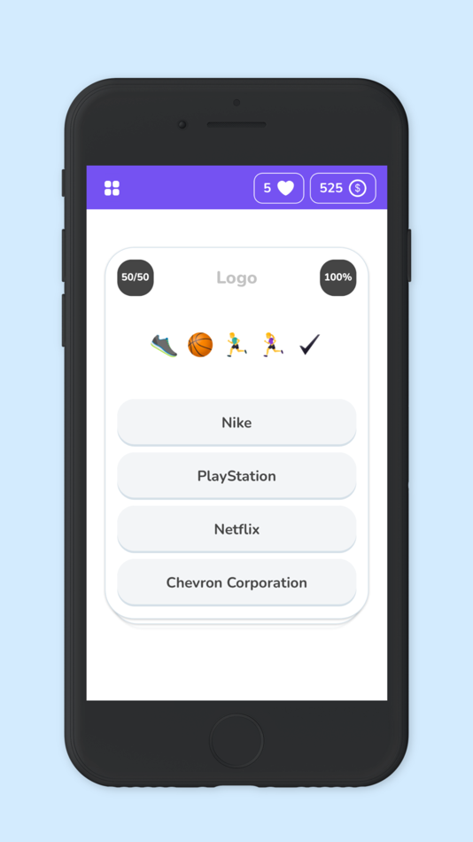 #2. Emoji Quiz: Guess the Logo (iOS) By: Maksym Nikitenko