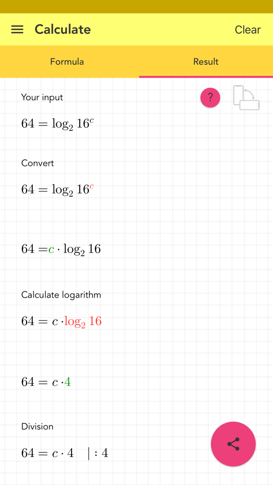 #6. Simple Logarithm PRO (iOS) By: Glindemann, Sennoun, Langer GbR