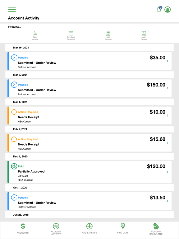 NBS Benefits Mobile iPad screenshot 1 - Medical app