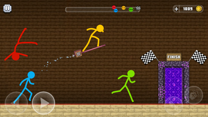 Stickman Parkour Race & Jump Screenshot