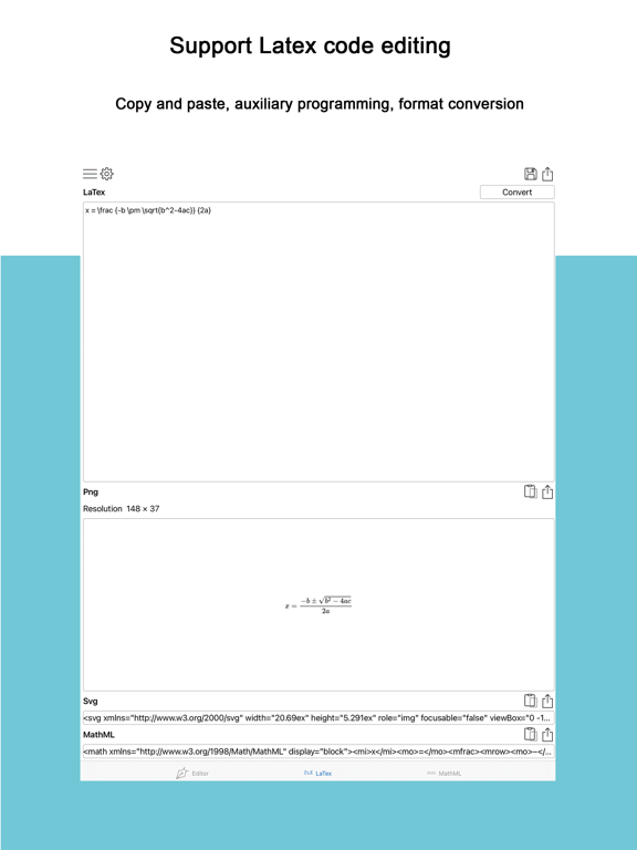 Screenshot #6 pour SymEditor - Formula editor