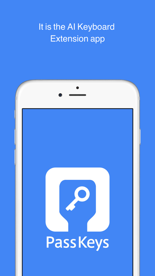 #1. PassKeys (iOS) 由: eFUSION Co., Ltd.
