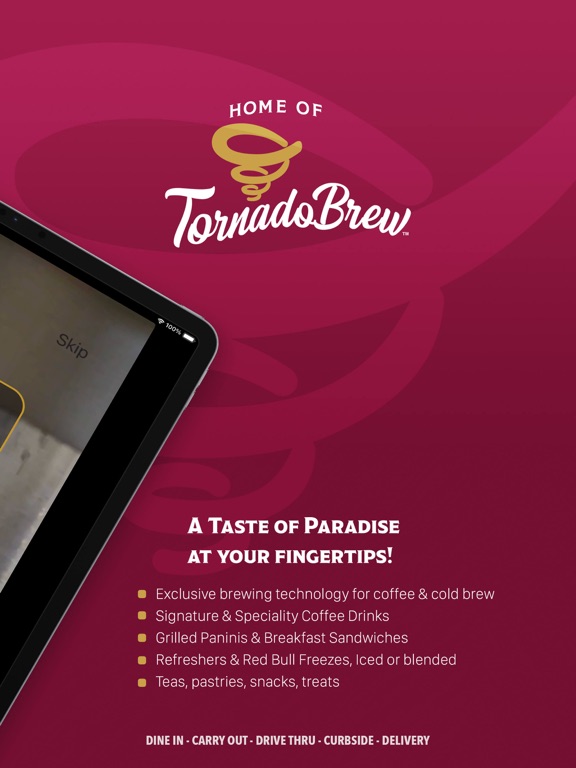 Havana Savannah iPad screenshot 1 - Food & Drink app