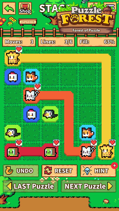 Puzzle Forest: Animal Connect Screenshot