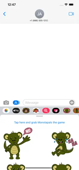 Game screenshot Monstapals Stickers mod apk