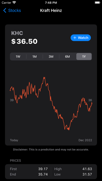 Stockscast Screenshot