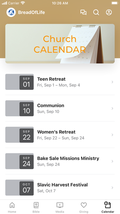 Bread of Life MO Screenshot
