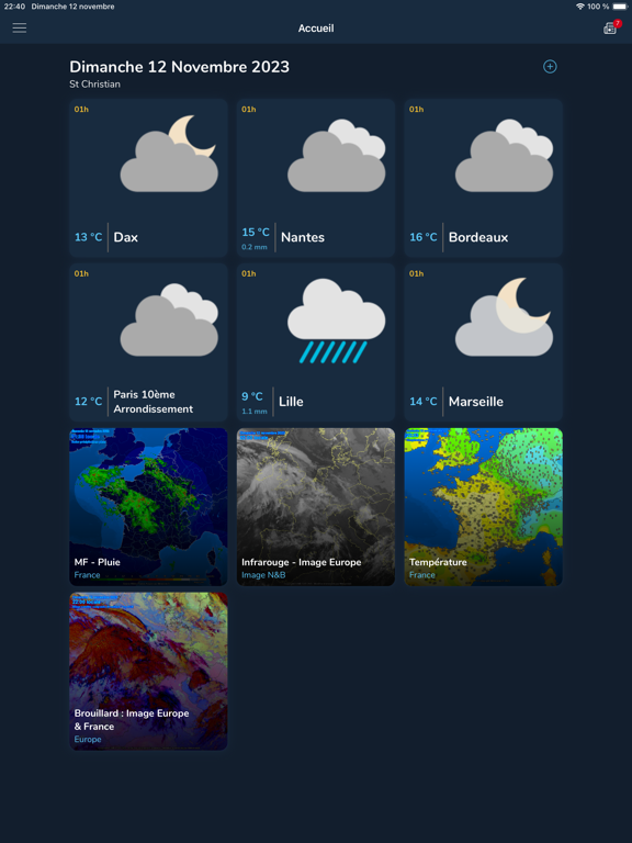 Screenshot #5 pour Meteociel