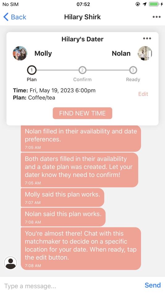 #4. Reco: a matchmaking app (iOS) Podle: HEL CORP