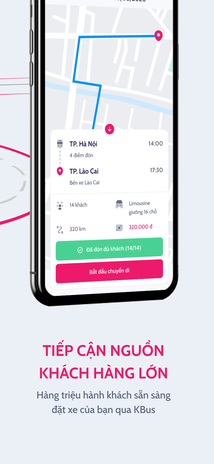 KBus - Đối tác vận tải