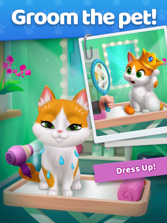 Paw Match - Puzzle Game iPad screenshot 2 - Games app