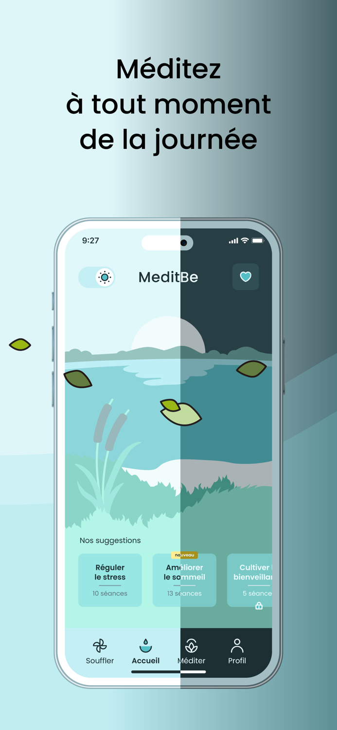 MeditBe  Méditation and Sommeil